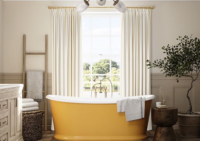 The British Stripe Co. Victoria, Notting Hill No.2 - Made to Measure Curtains - Image 3